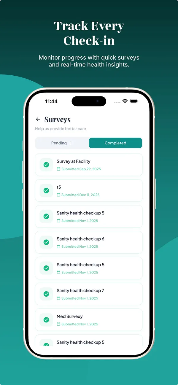 MaxAlly — track every post-discharge check-in